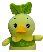 Soft Toy - Duck Big - Yelllow and Green - Image 5