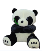 Soft Toy - Big Panda with Leaves