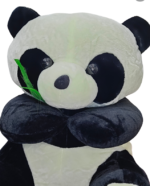 Soft Toy - Big Panda with Leaves - Image 2