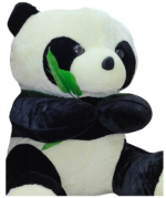 Soft Toy - Big Panda with Leaves - Image 6