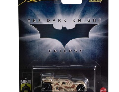 Hot Wheels Premium Toy Car Batman Tumbler – Camoflauge, Die-Cast Replica from movie(Styles May Vary)