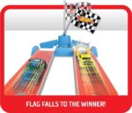 Hot Wheels Drag Race Champion Track Set with Dual-Track Loop, Dual Launch, 1 Car for 4 Years Kids - Image 3