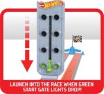 Hot Wheels Drag Race Champion Track Set with Dual-Track Loop, Dual Launch, 1 Car for 4 Years Kids - Image 5