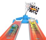 Hot Wheels Drag Race Champion Track Set with Dual-Track Loop, Dual Launch, 1 Car for 4 Years Kids - Image 8