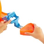 Hot Wheels Loop Stunt Champion with Dual Loop, Dual Launch Trackset, Spring Ramp 1 Car for Kids - Image 6