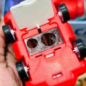 Mini Car Pencil Sharpener and Eraser Set for Kids, Multicolour