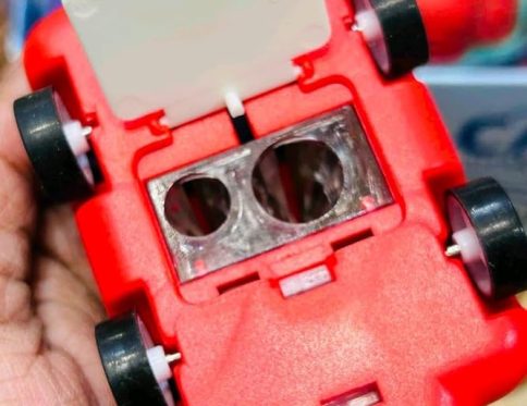 Mini Car Pencil Sharpener and Eraser Set for Kids, Multicolour