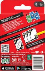 Mattel Uno Playing Card Game for 7 Yrs and Above for Adult,Set of 112 Cards, Multicolor - Image 4
