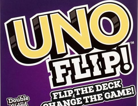 UNO Kid Mattel Games Uno Flip Side Card Game, Multi Color