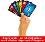 UNO No Mercy Card Mattel Game for Kids, Adults and Family Parties. Travel with Extra Cards. - Image 5