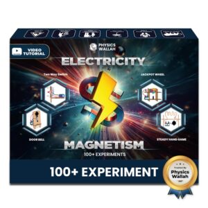 Curious Jr. Electricity and Magnetism Science Project Kit Educational Toy and Experiment Kit