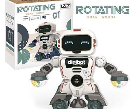 Dancing Smart Robot for Kids, 360 Degrees Rotating Smart Robot Available in 2 Colors