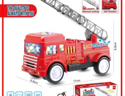 Lumo Light & Music Fire Engine 3+yrs (Red)