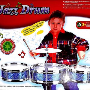 Jazz Drum Set Preschool Learning Toy Mini Drum Set Kids Gifts 3+ yrs