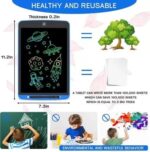 12 inch LCD Panel Colorful Writing Tablet, Gift Electronic Drawing & Writing Board for Kids 3+yrs - Image 4