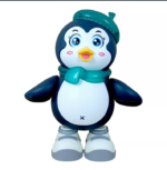Dancing Penguin Open and Close Mouth Body Swing Arm Leg Light Dancing Singing 3 Yrs+ - Image 2