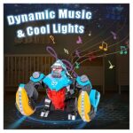 Light-Up Musical Tumbling Gorilla Toy with Music & LED Lights (Multicolor) - Image 5