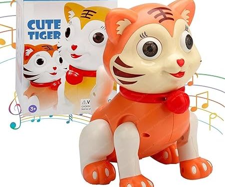 Cute Tiger w/Light & Music 3+yrs
