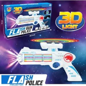 Flash Police Gun 3D Light