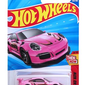 Hot Wheels Porsche 911 GT3 RS Then and Now Ages 3 Years and Up 220/250 (Pink)