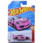 Hot Wheels Porsche 911 GT3 RS Then and Now Ages 3 Years and Up 220/250 (Pink) - Image 2