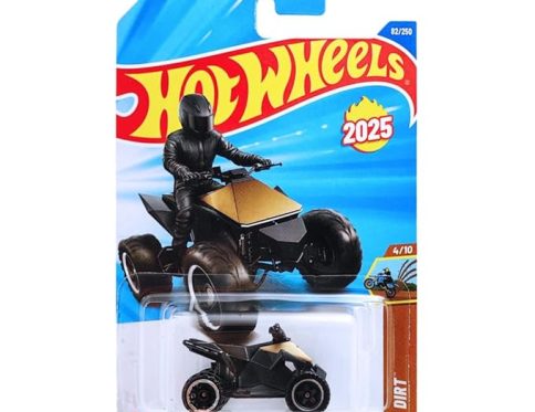 Hot Wheels Tesla Cyberqued HW Dirt Ages 3 Years and Up 82/250 (Black)