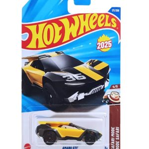 Hot Wheels Amaru GTC, Safari Mode Yellow Ages 3 Years and Up 171/250 (White)
