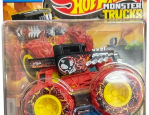 Hot Wheels Monster Trucks Sharks vs Dinos for Kids & Collectors