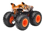 Hot Wheels Monster Trucks Live Tiger Includes Crushed Car for Kids & Collectors - Image 3