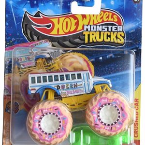 Hot Wheels Monster Trucks JDP94 Snack Pack For Kids & Collectors