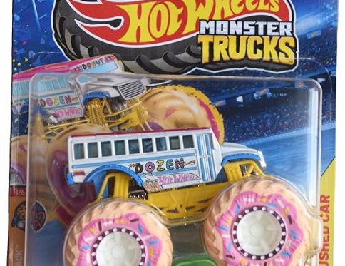 Hot Wheels Monster Trucks JDP94 Snack Pack For Kids & Collectors