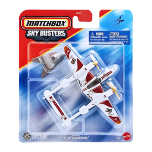 Matchbox Sky Busters Toy Plane Aircraft P38 LIGHTNING