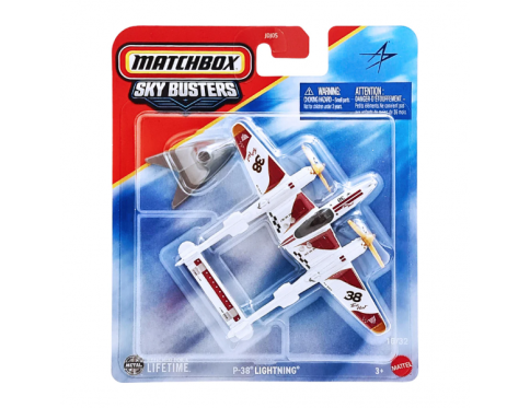 Matchbox Sky Busters Toy Plane Aircraft P38 LIGHTNING