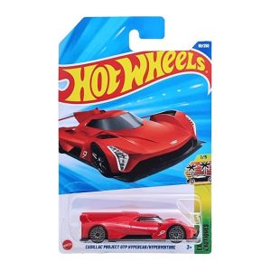 Hot Wheels Cadillac Project GTP Hypercar HW Exotics Ages 3 and Up 99/250 (Red)