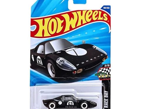 Hot Wheels Porsche 904 Carrera GTS HW Race Day Ages 3 Years and Up 100/250 (Black)