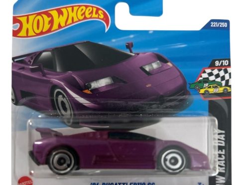 Hot Wheels 94 Bugatti EB110 HW Race Day Ages 3 Years and Up 221/250 (Purple)