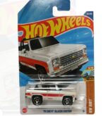 Hot Wheels 75 Chevy Blazer Custom HW Dirt Ages 3 and Up 115/250 (White)