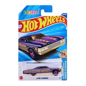 Hot Wheels Layin Lowrider Celebration Racers Ages 3 Years and Up 223/250 (Purple)