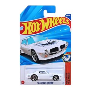 Hot Wheels 73 Pontiac Firebird Muscle Mania for Ages 3 Years and Up 230/250 (White)