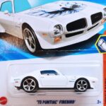 Hot Wheels 73 Pontiac Firebird Muscle Mania for Ages 3 Years and Up 230/250 (White) - Image 2
