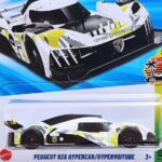 Hot Wheels Peugeot 9x8 Hypercar Exotics Ages 3 Years and Up 174/250 (White) - Image 2