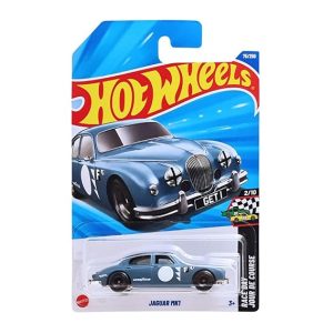 Hot Wheels Jaguar MK1 Race Day for Ages 3 Years and Up 75/250 (Blue)
