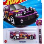 Hot Wheels k Case 1/64 diecast Toy Cars for Kids and Collectoers HW Ford Escort - Compact Kings - Image 5