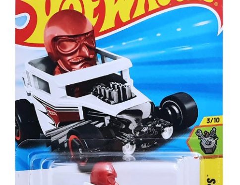 Hot Wheels Skull Shaker Experimotors Ages 3 And Ups – White