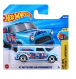 Hot Wheels 2025 67 Austin Mini Van HW Art Cars Ages 3 and Up - Blue - Image 2