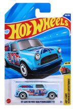 Hot Wheels 2025 67 Austin Mini Van HW Art Cars Ages 3 and Up - Blue