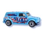Hot Wheels 2025 67 Austin Mini Van HW Art Cars Ages 3 and Up - Blue - Image 3