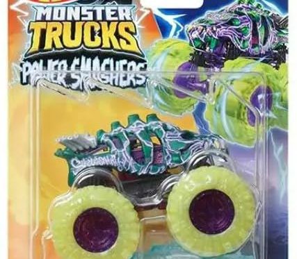 Hot Wheels Monster Trucks Power Smasher – Skelesaurus
