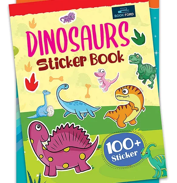 Dinosaures Stickers book