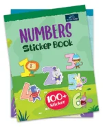 Number Stickers book